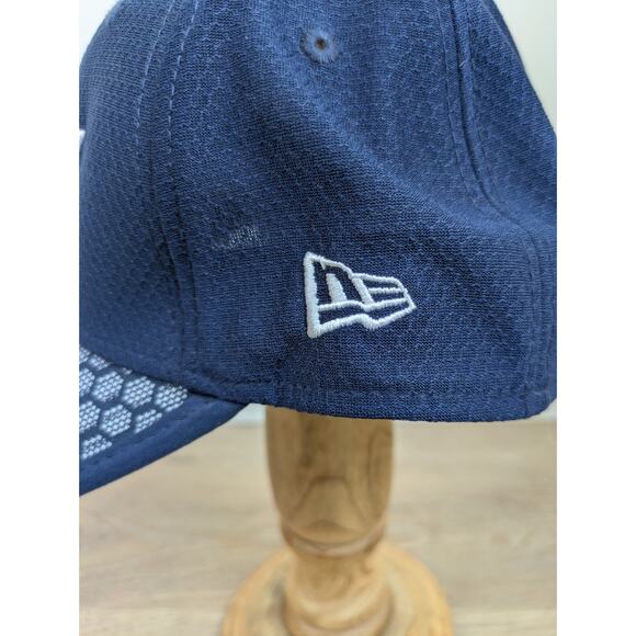 New Era 39Thirty New England Patriots Blue Fitted Embroidered Hat Small/Medium - Picture 6 of 15